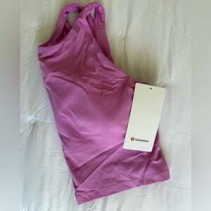 NWT Lululemon Align High Neck Tank Top in Dahlia Mauve Size 12